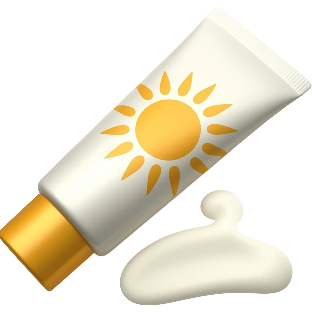 солнцезащитный крем emoji