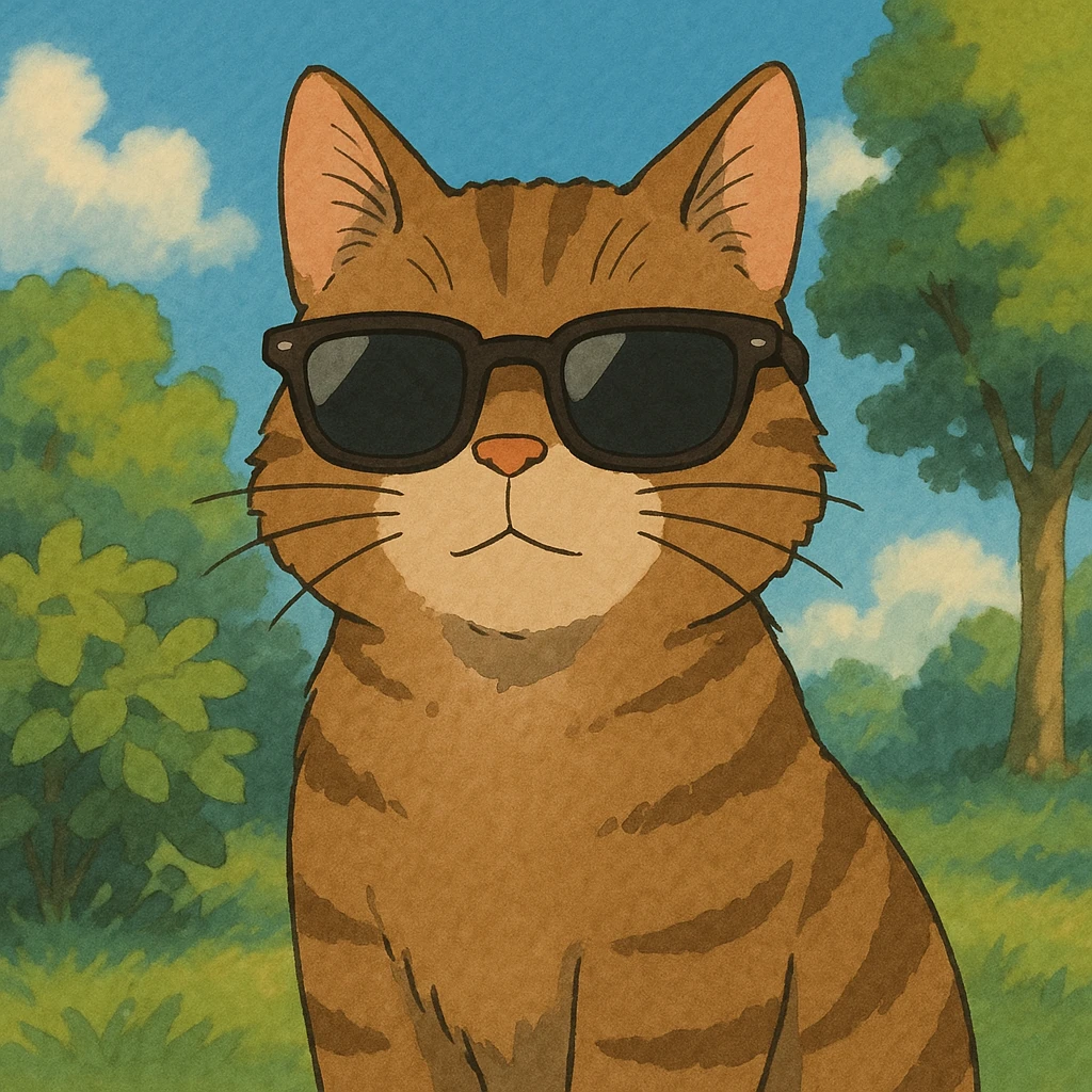 cat wearing sunglasses emoji