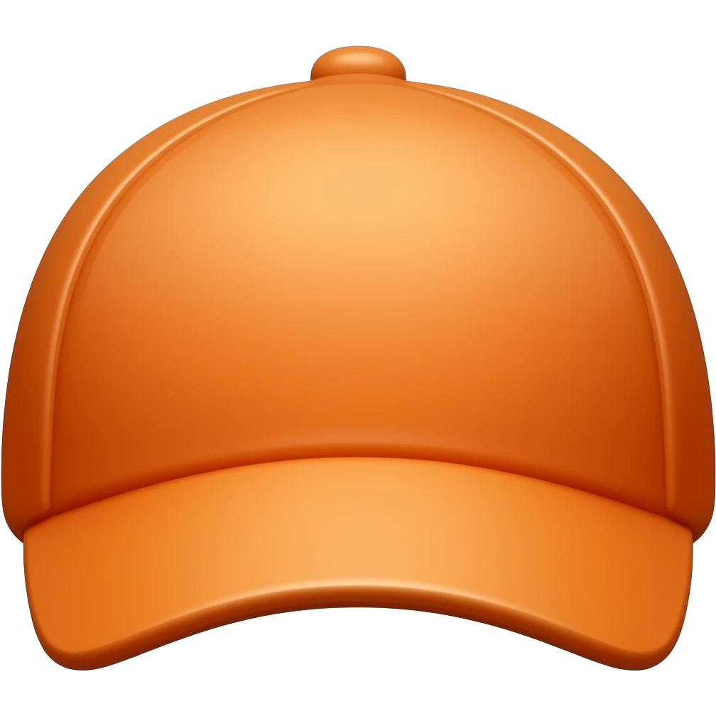 Orange cap emoji