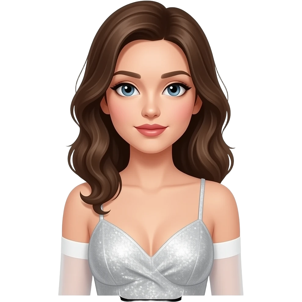 Silver glitter high heels - white hold up thigh high stockings female l emoji