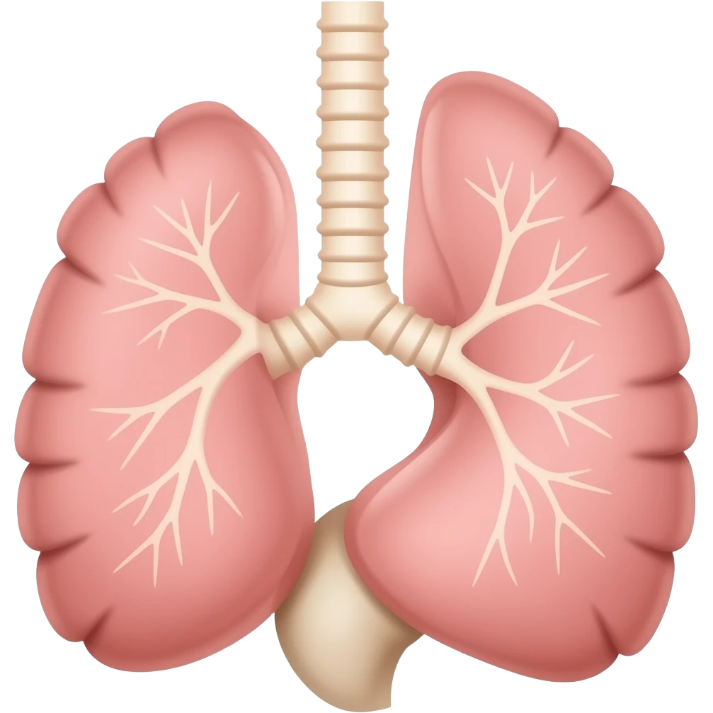 thyroid on trachea, pastel colors emoji