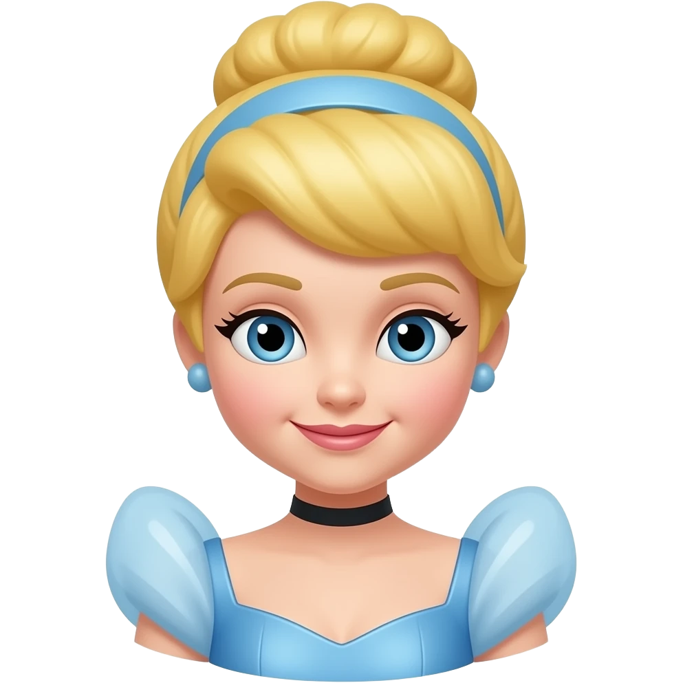 cindrella face emoji