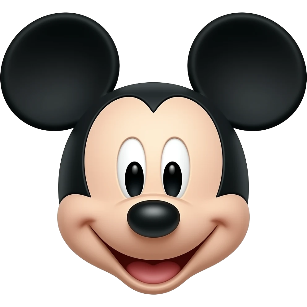 Mickey Mouse emoji
