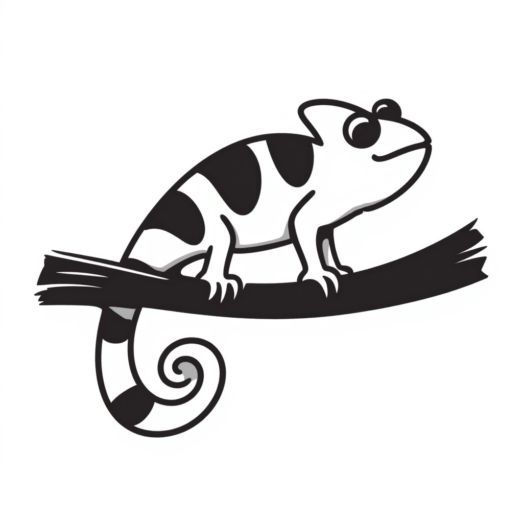 Chameleon emoji