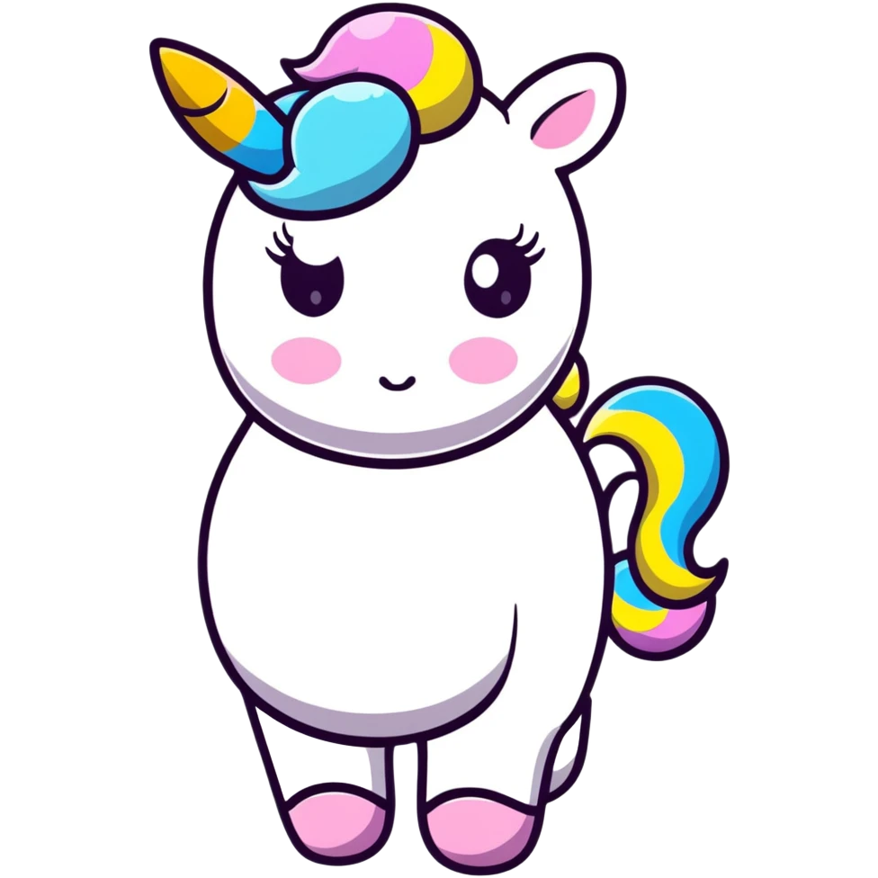 unicorn quality mark badge emoji
