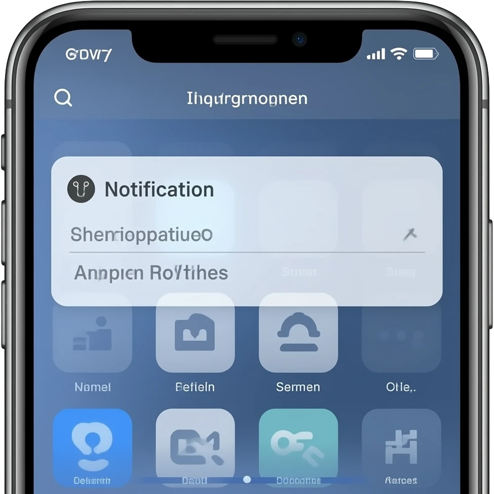 I received a notification on my phone emoji