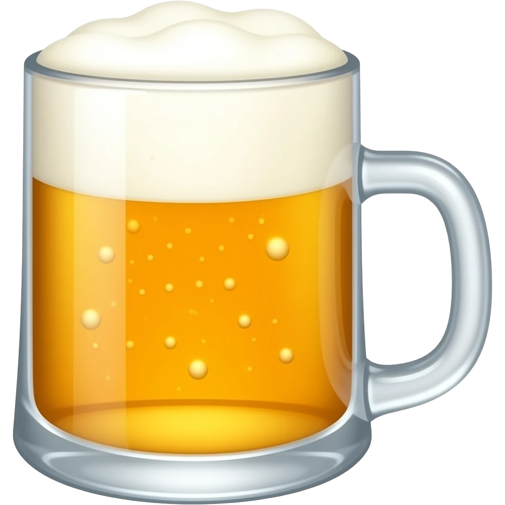 white beer emoji