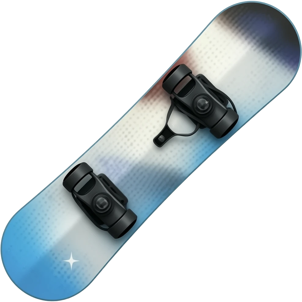 Snowboarding emoji