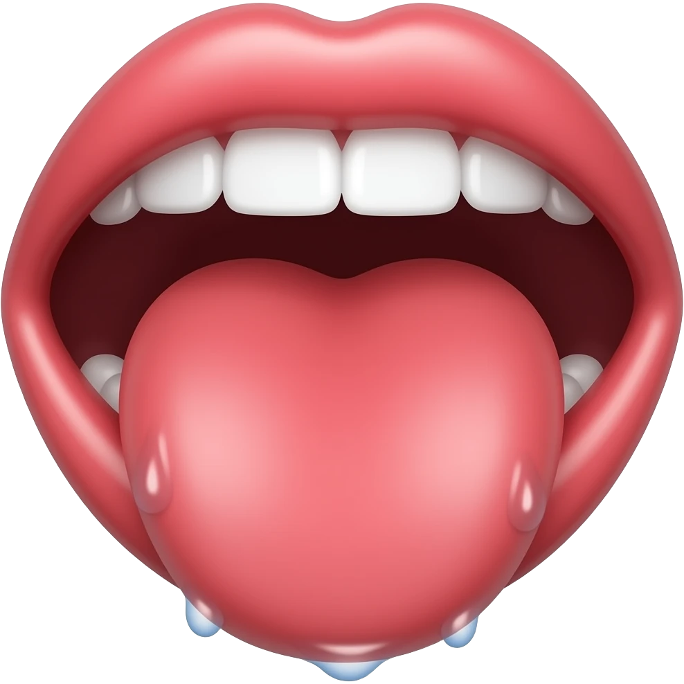 👅💦🤤 emoji