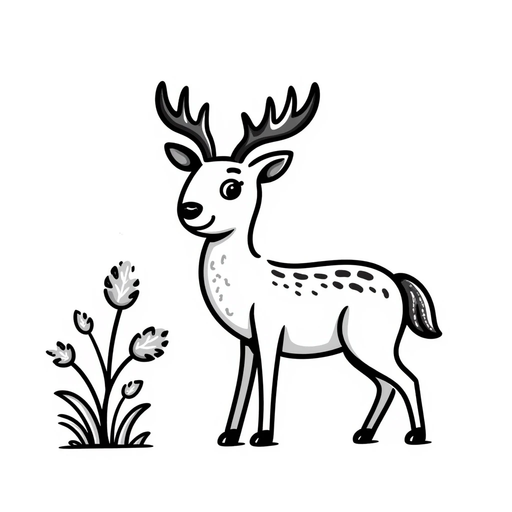 Deer emoji
