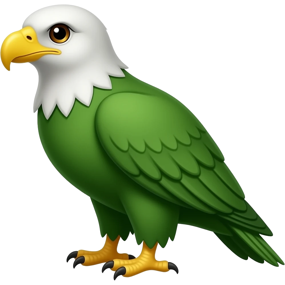 green eagle emoji