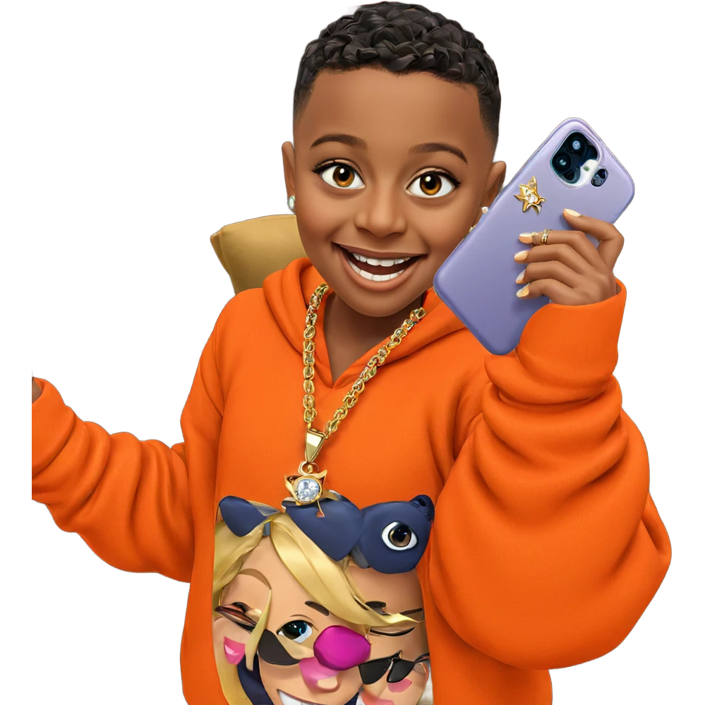 smiling selfie with jewelry emoji