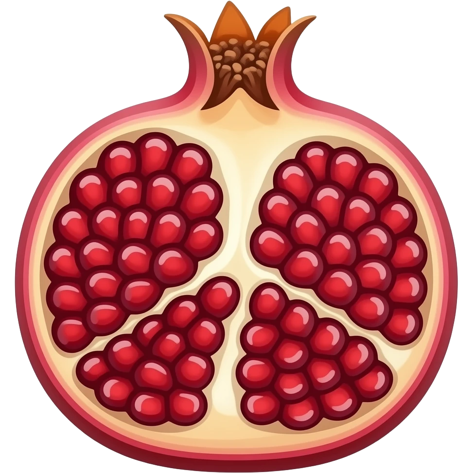 Copyable small pomegranate emoji emoji