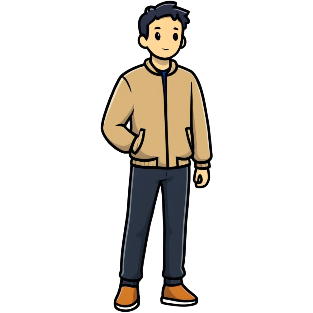 man standing emoji