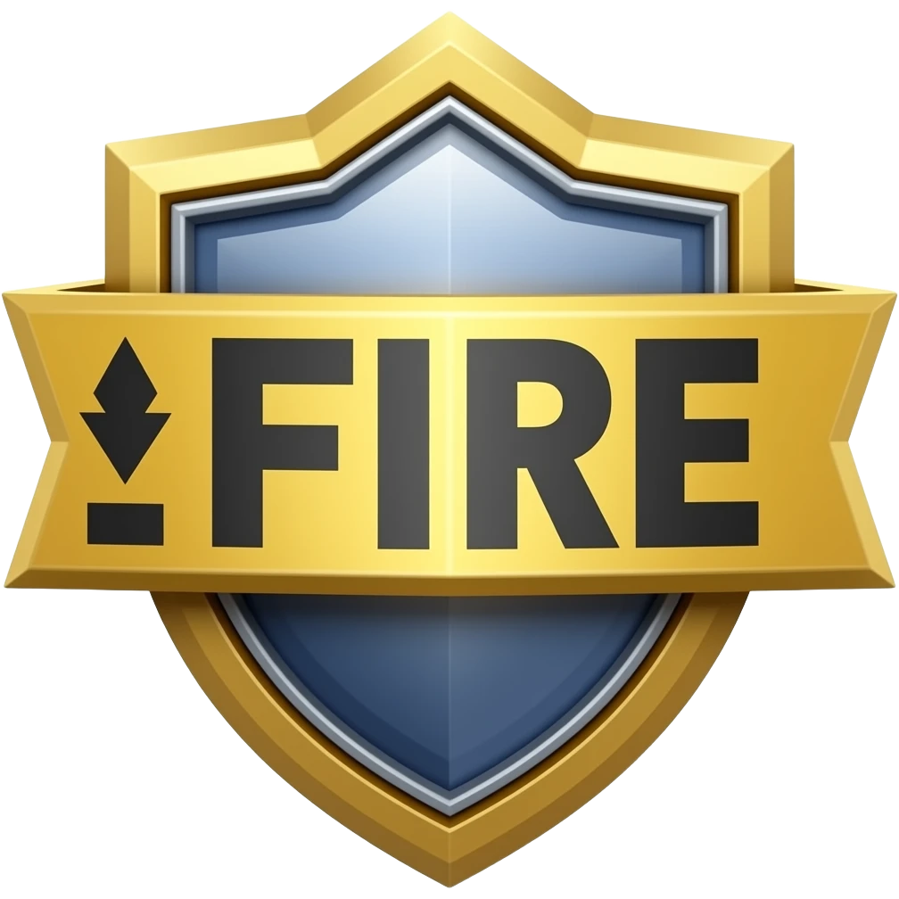 New free fire v badge emoji