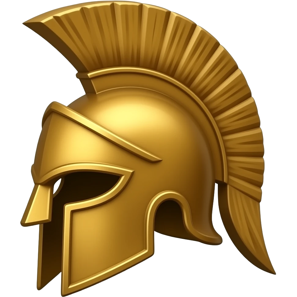 Spartan helmet emoji