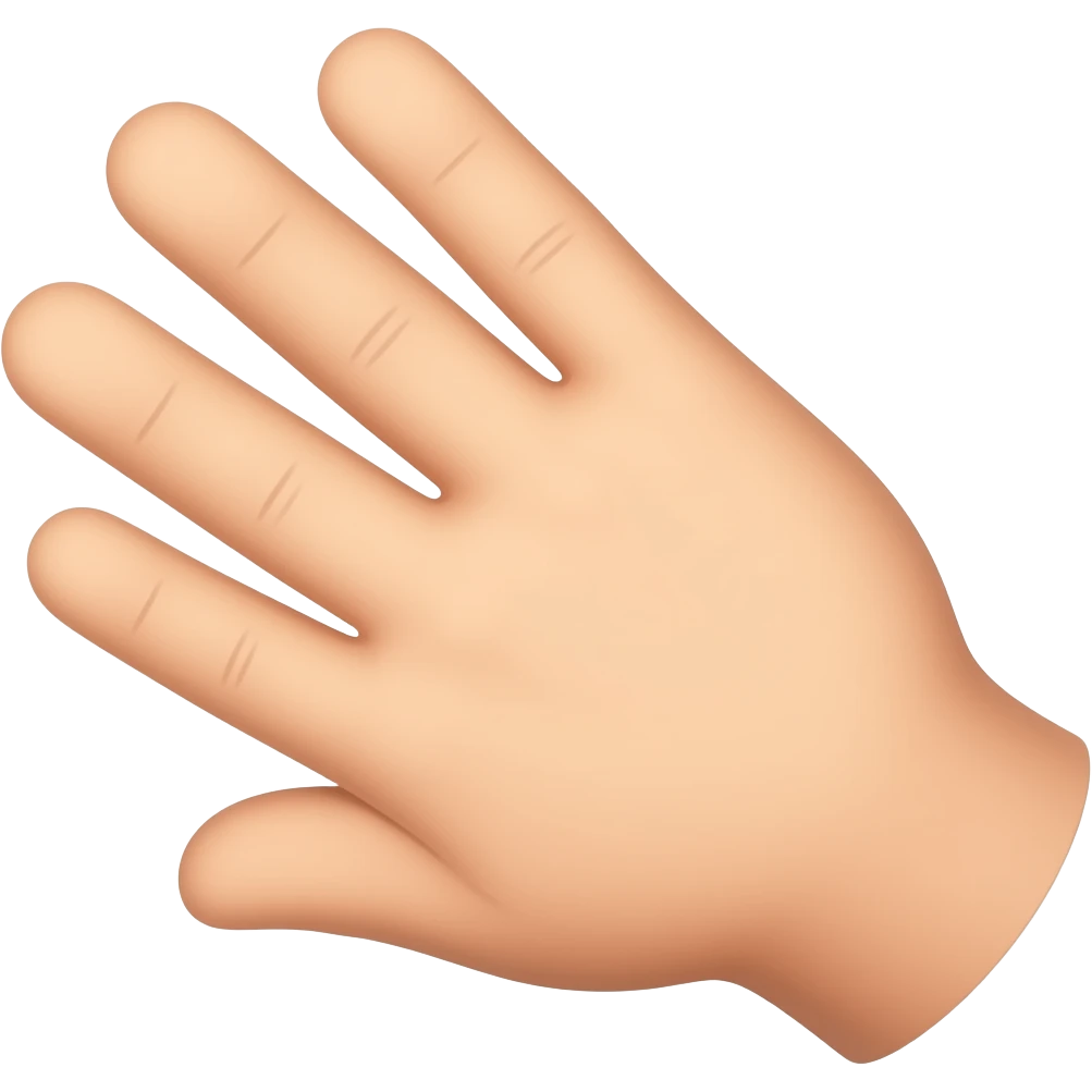 hechar una mano emoji