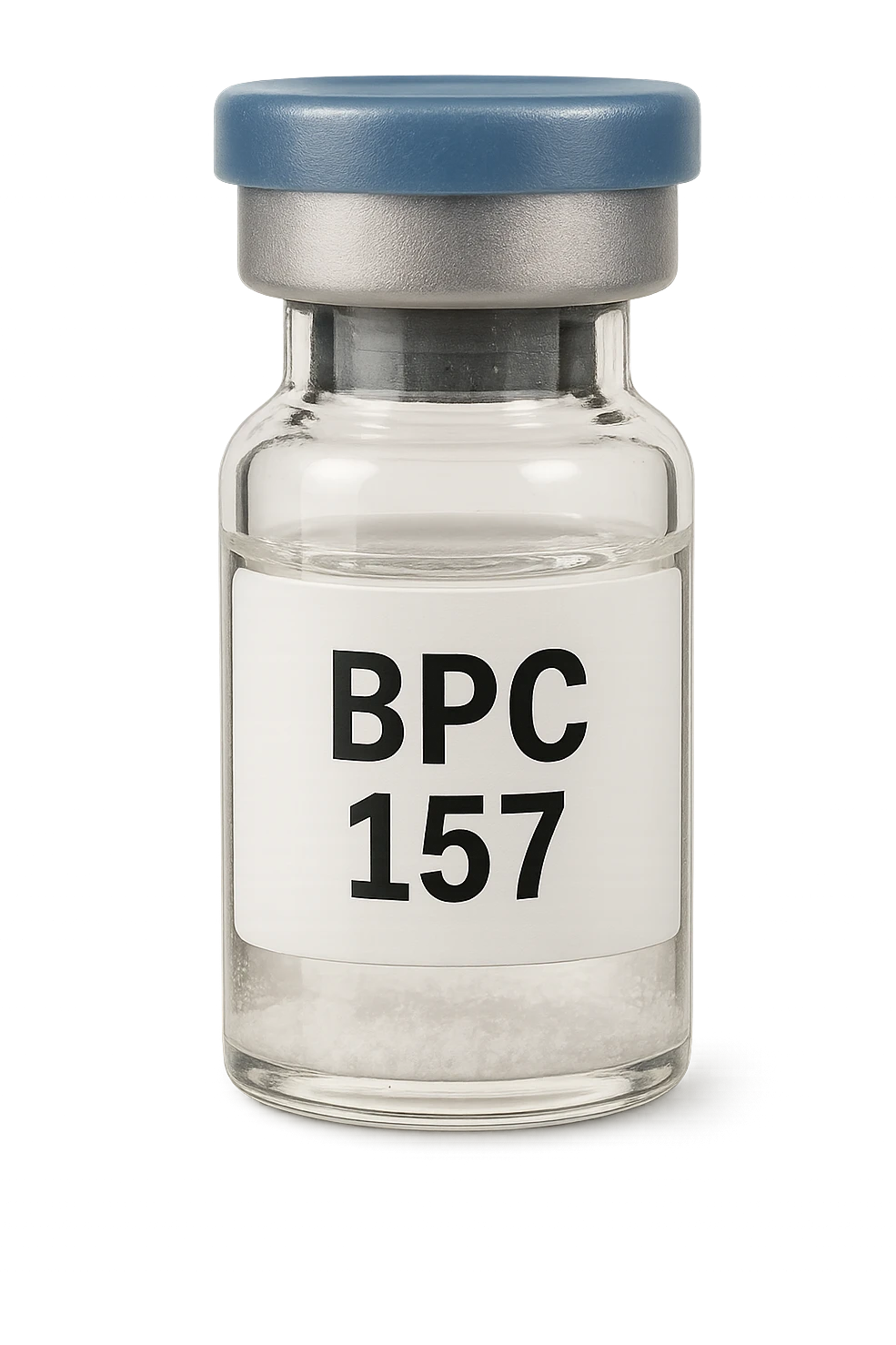 BOCCETTA DI FIALA MEDICA CON LA SCRITTA "BPC 157" SULL'ETICHETTA, iperrealistiche 4k emoji