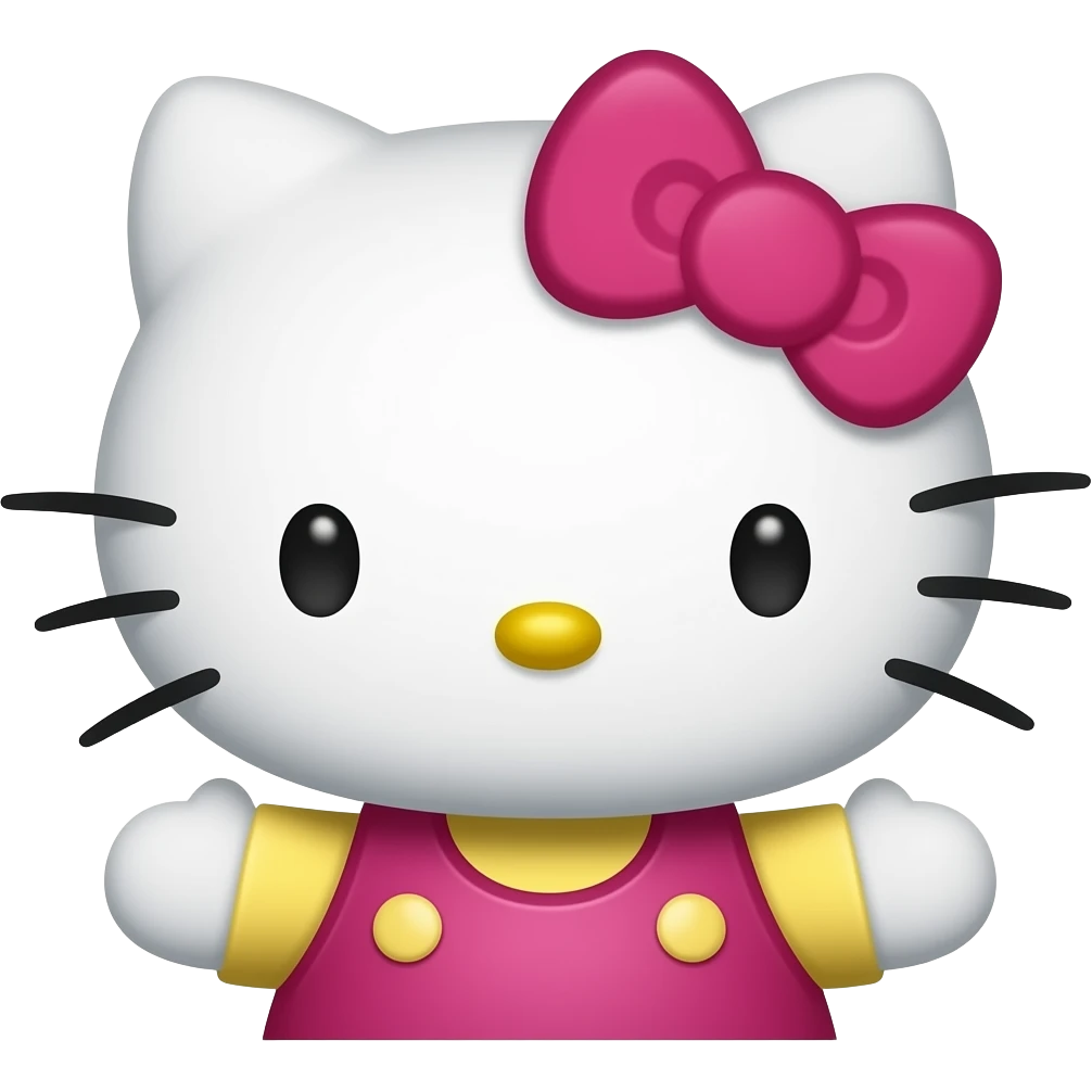 quackity the streamer as hello kitty emoji