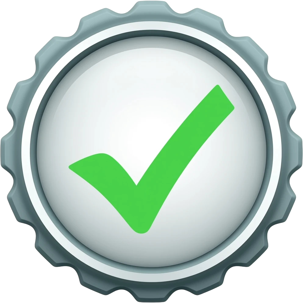 Verification badge emoji