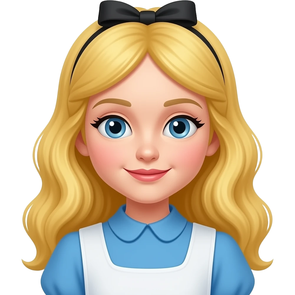 alice in wonderland emoji