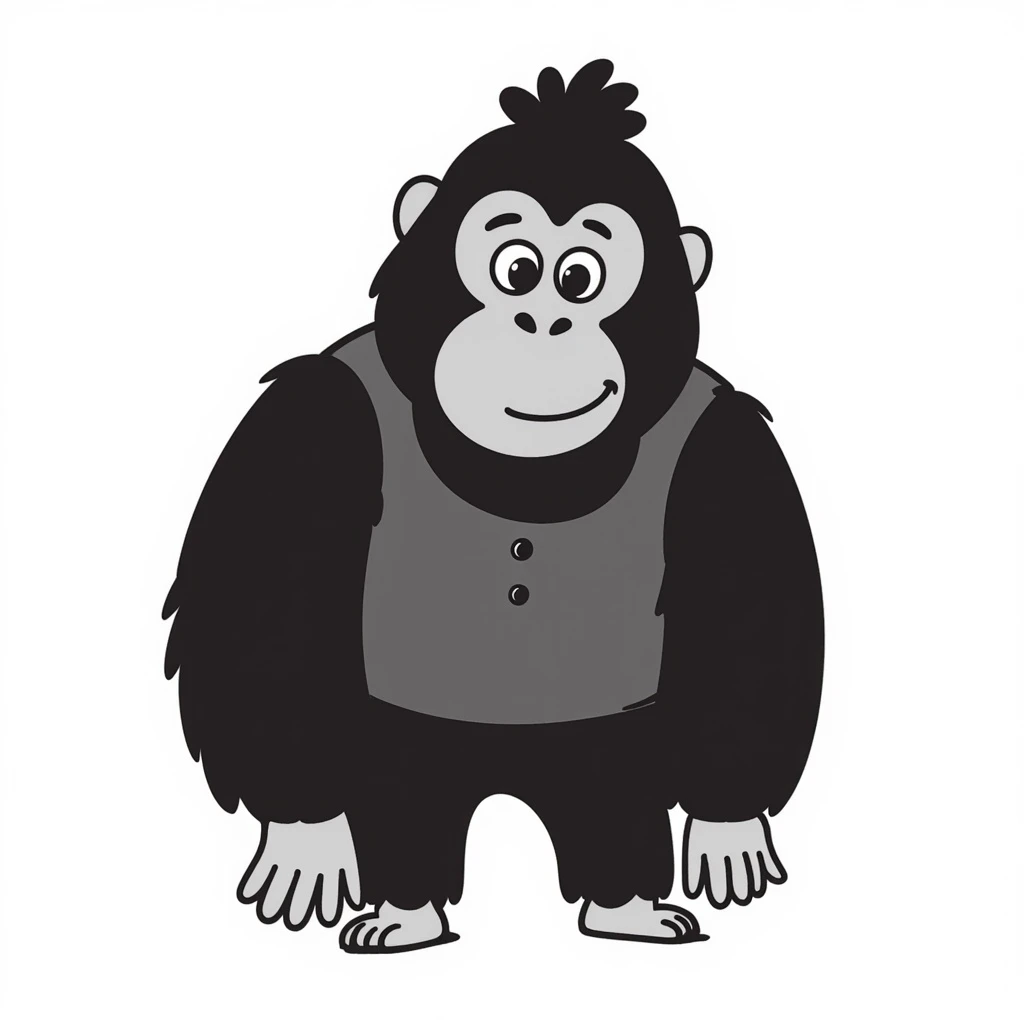 Gorilla emoji