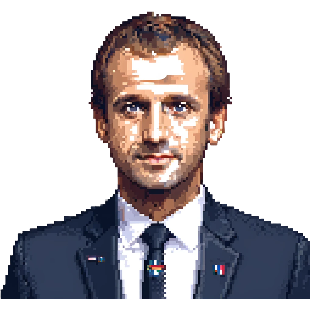 Emmanuel Macron emoji