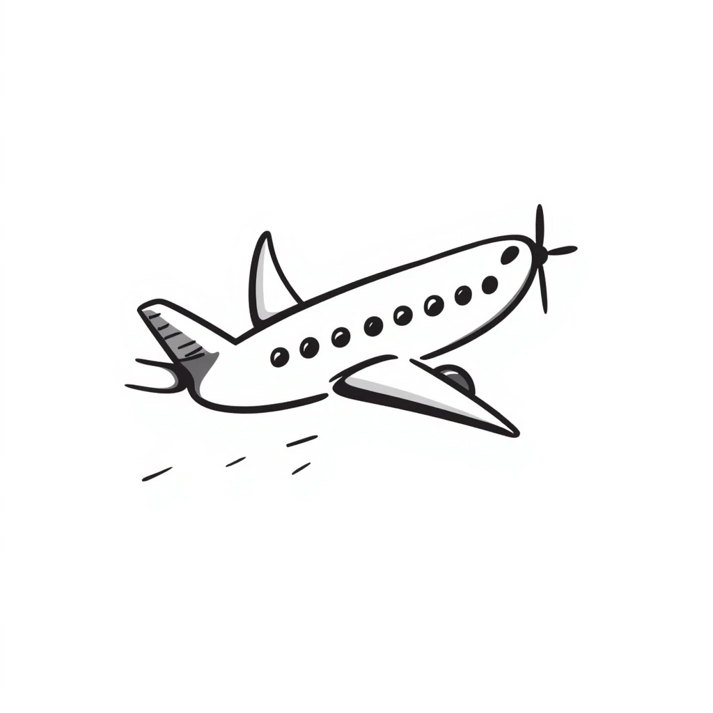 Plane emoji