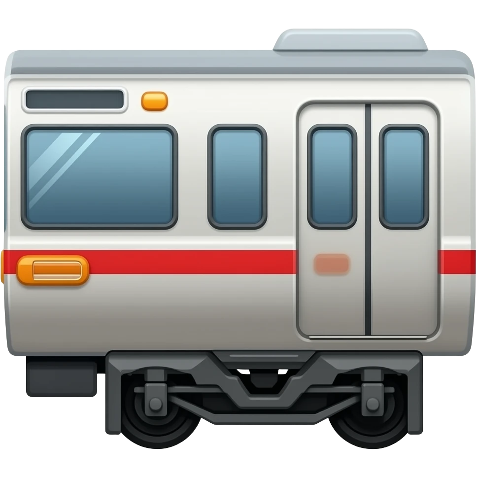 Passanger train emoji