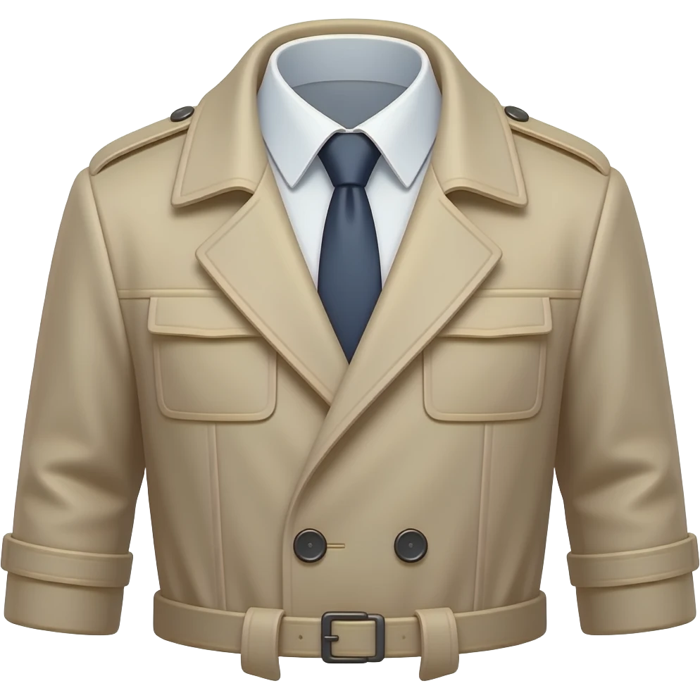 ​Stand Collar Coat emoji