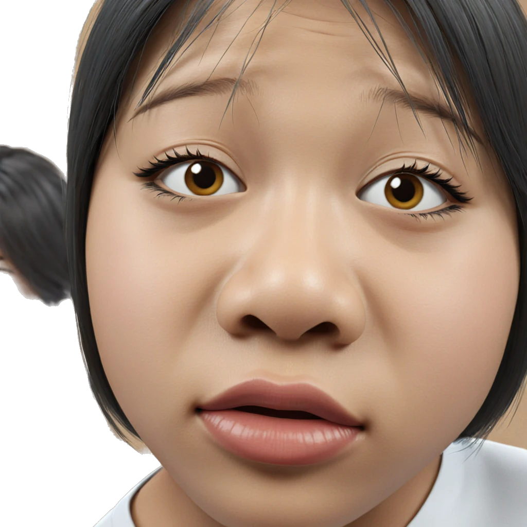 portrait of a woman close-up emoji