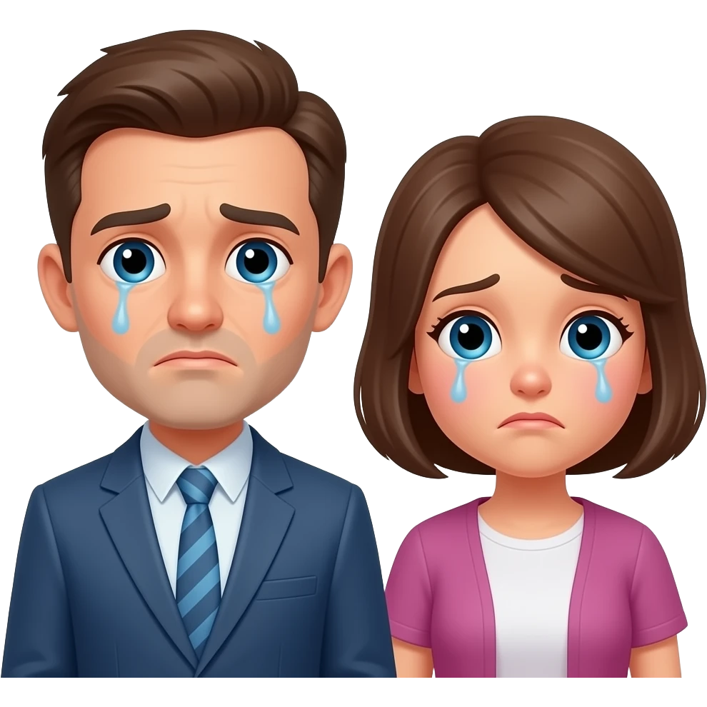 poor parents sad emoji