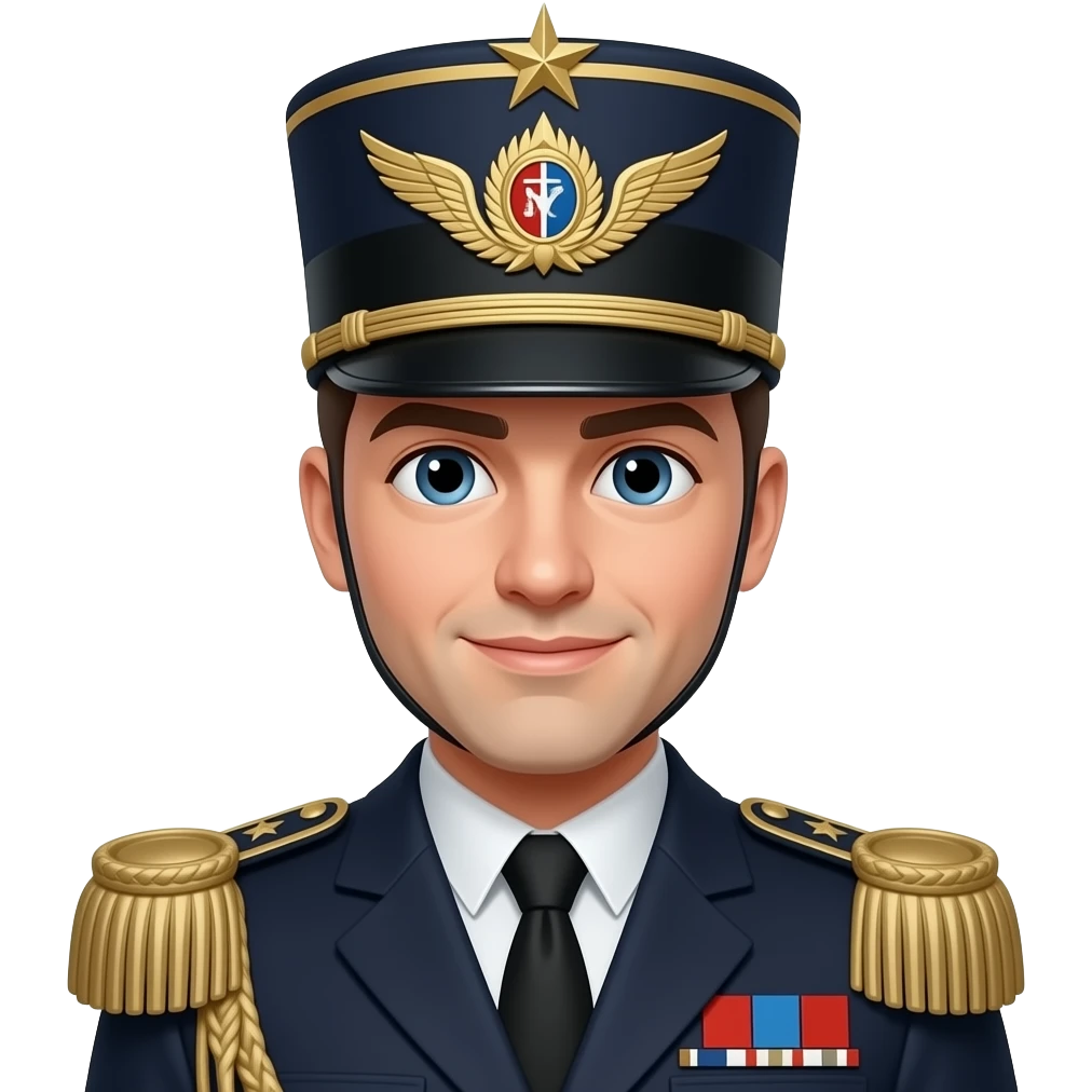 un gendarme emoji