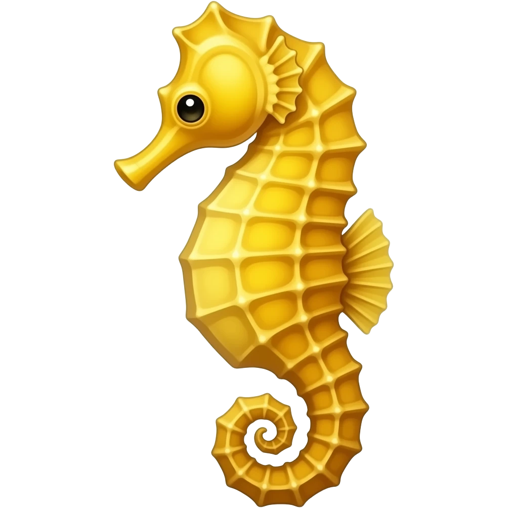 yellow seahorse emoji