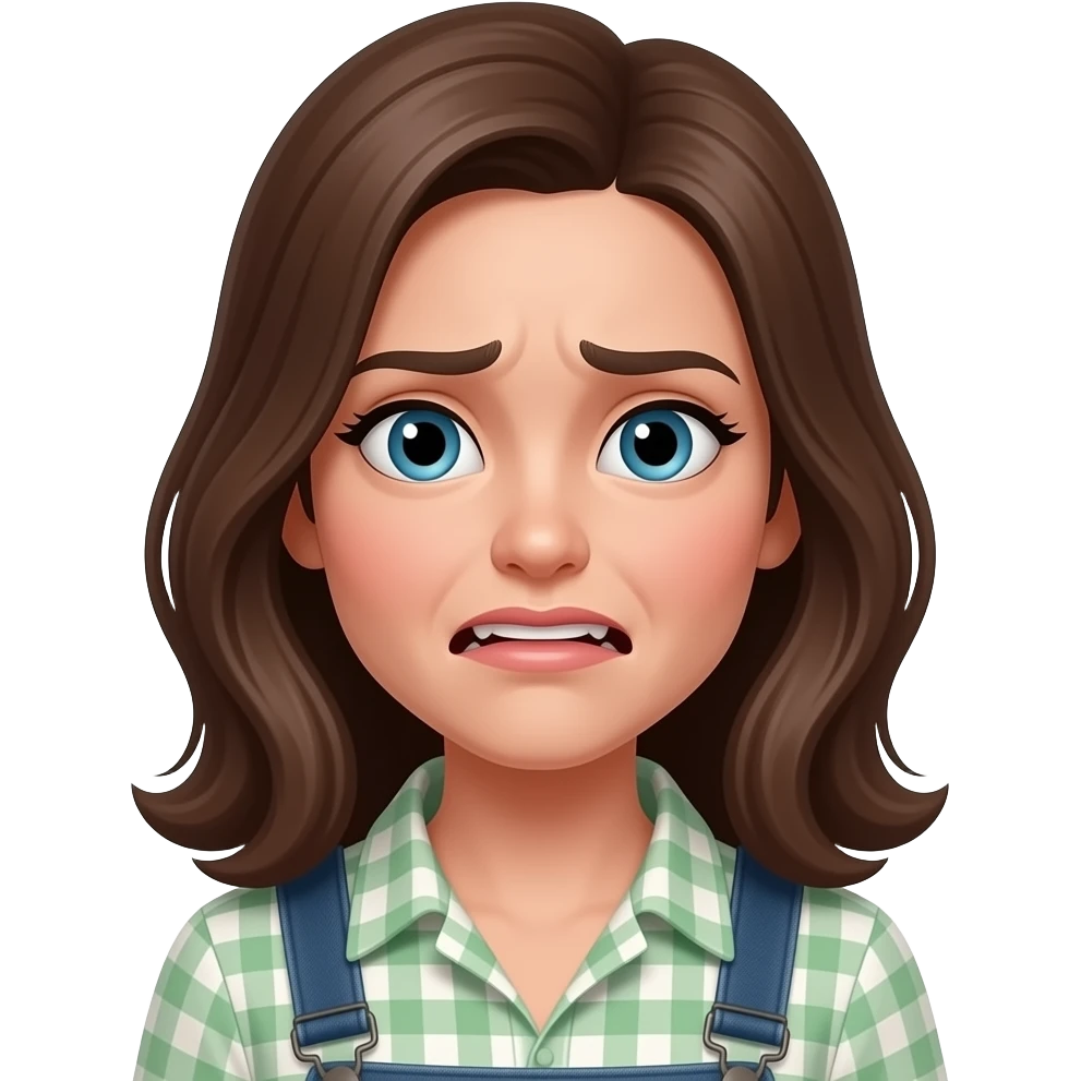 Wanita baik tapi ber wajah iblis lagi malu emoji