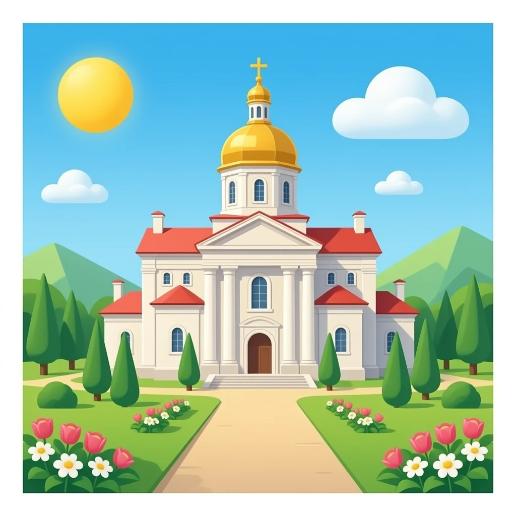 монастырь иконка emoji