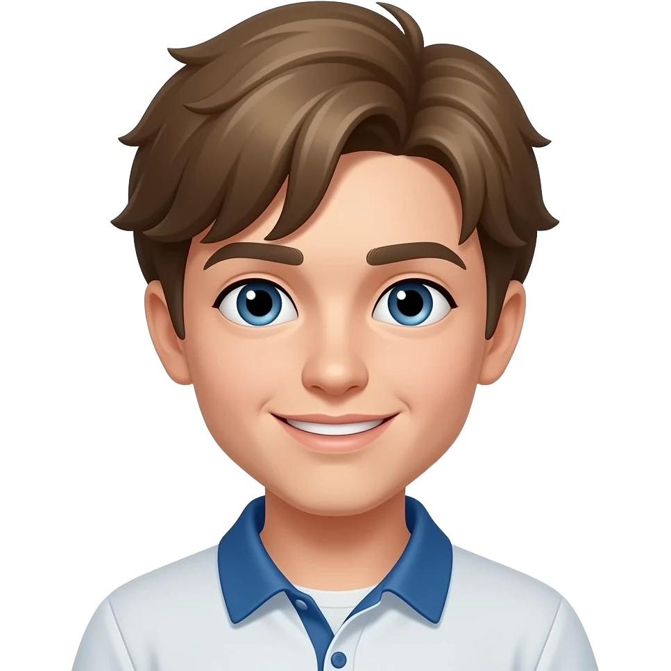 giovane adulto con capelli biondo scuro emoji