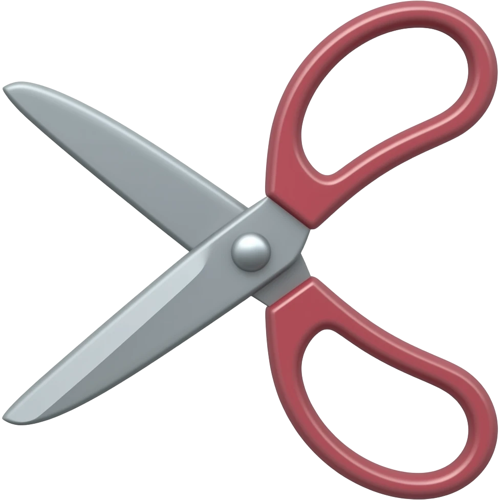 Simple shears emoji