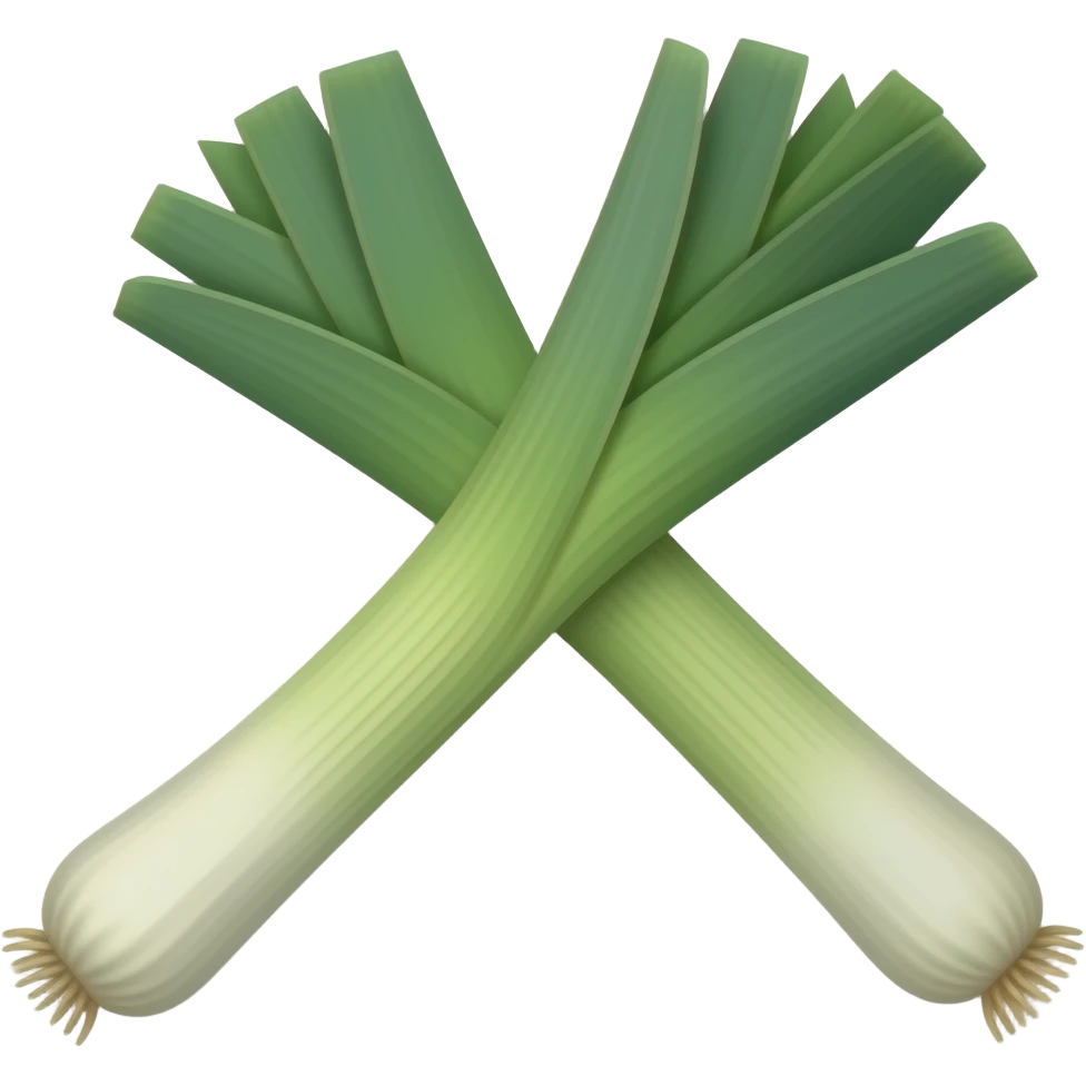 Leek emoji