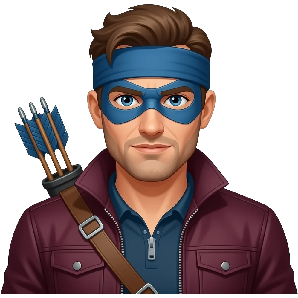 Create an emoji of hawkeye emoji
