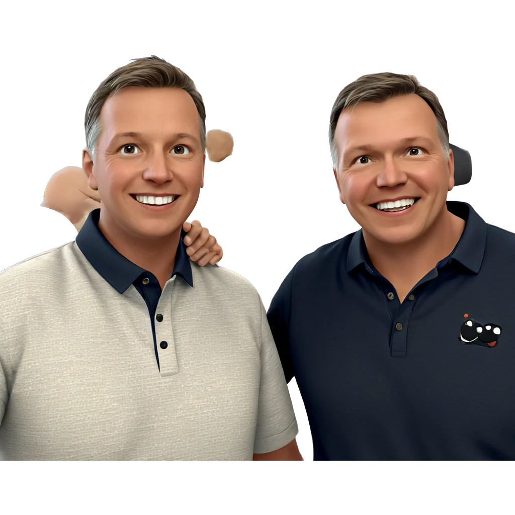 boys enjoying friendship moment emoji