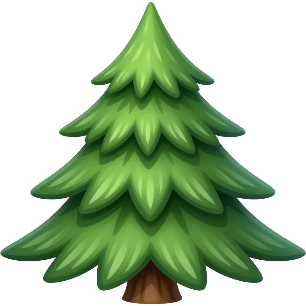 pine tree emoji