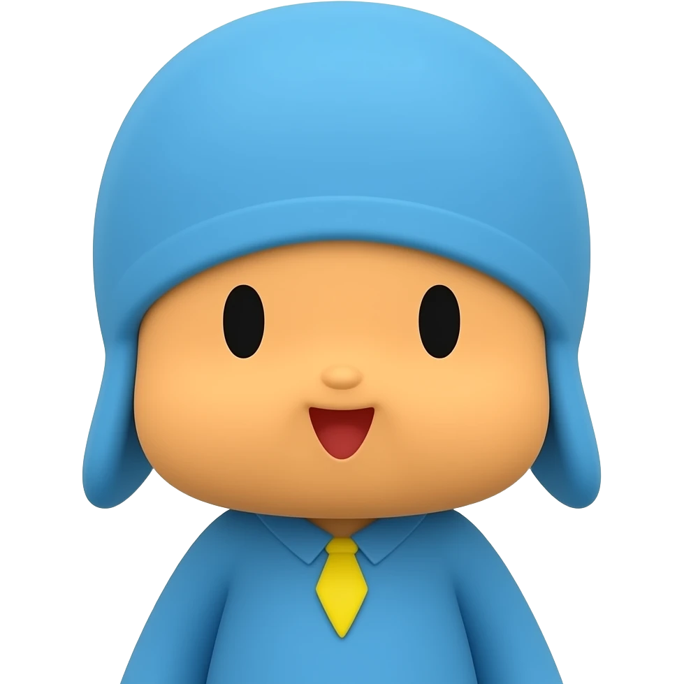 Criar imagem do Pocoyo emoji