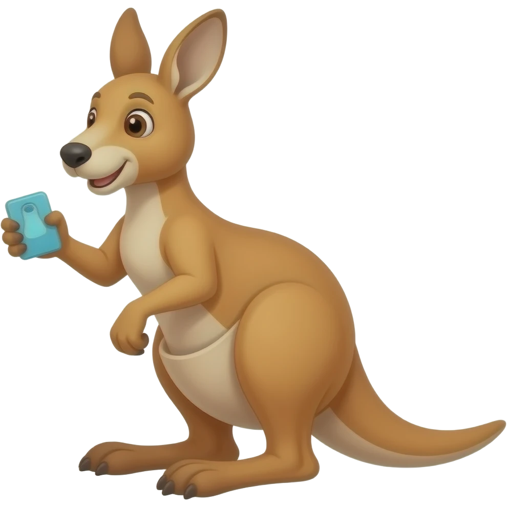 Kangaroo game emoji