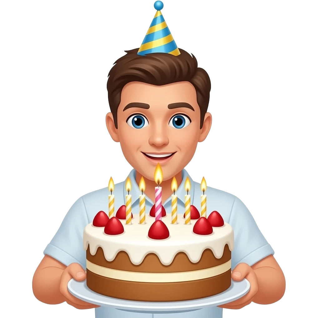 Happy birthday emoji