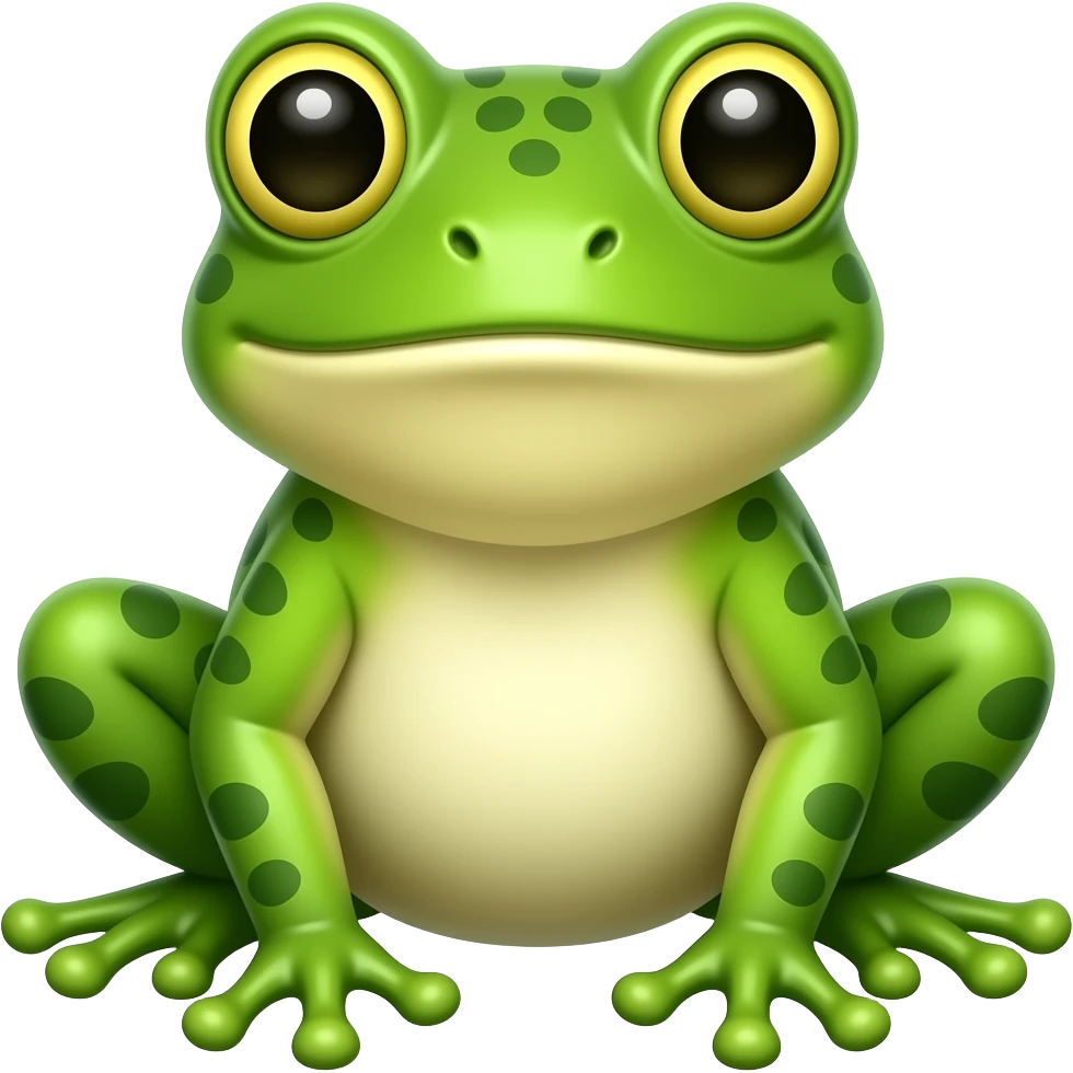 Frog emoji