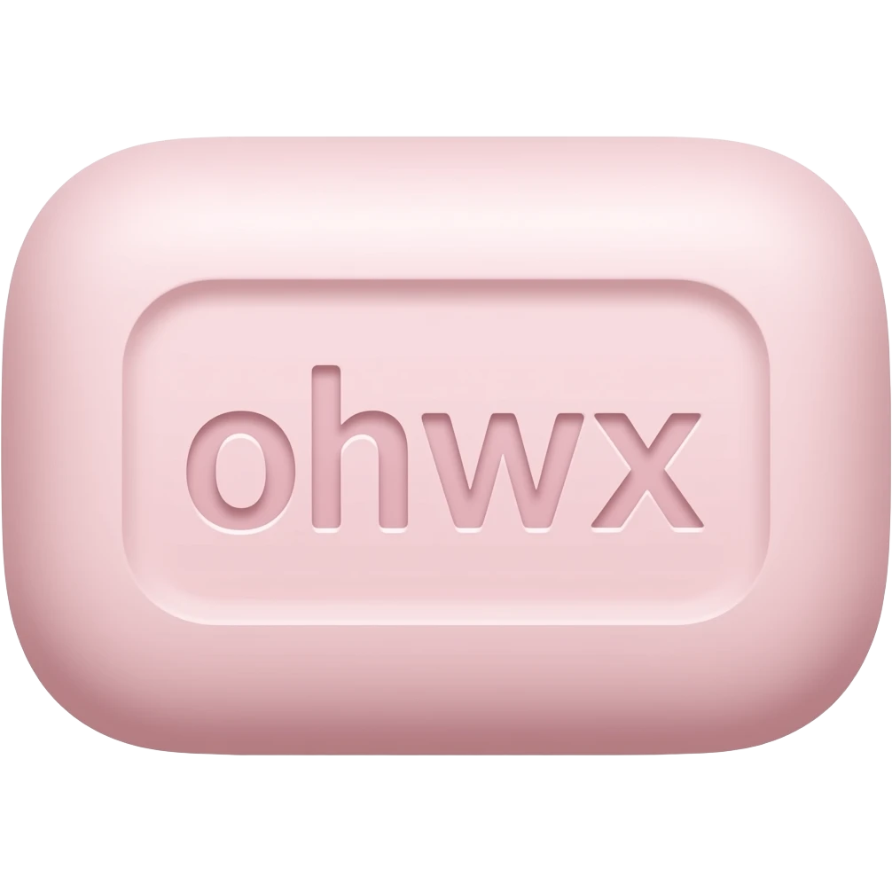 pink bar of soap get rid of ohmx emoji