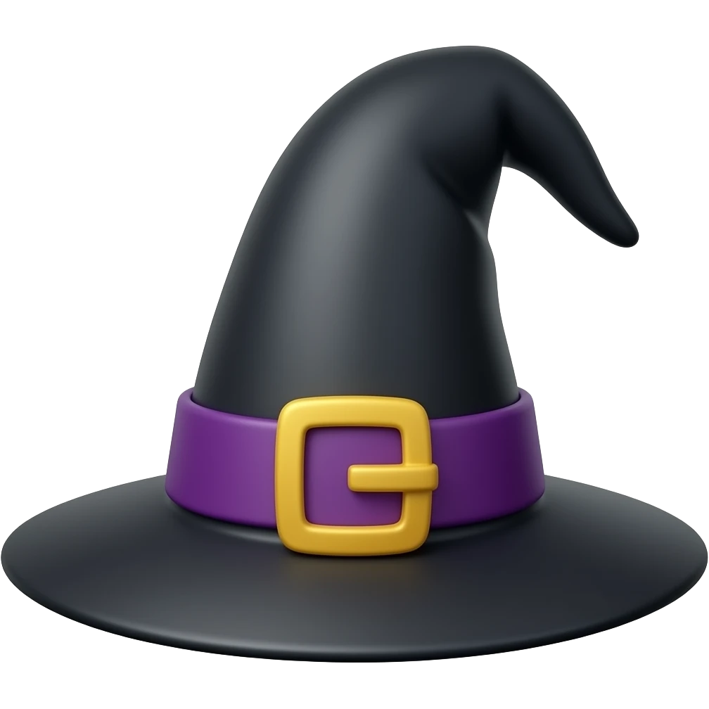 witch hat emoji