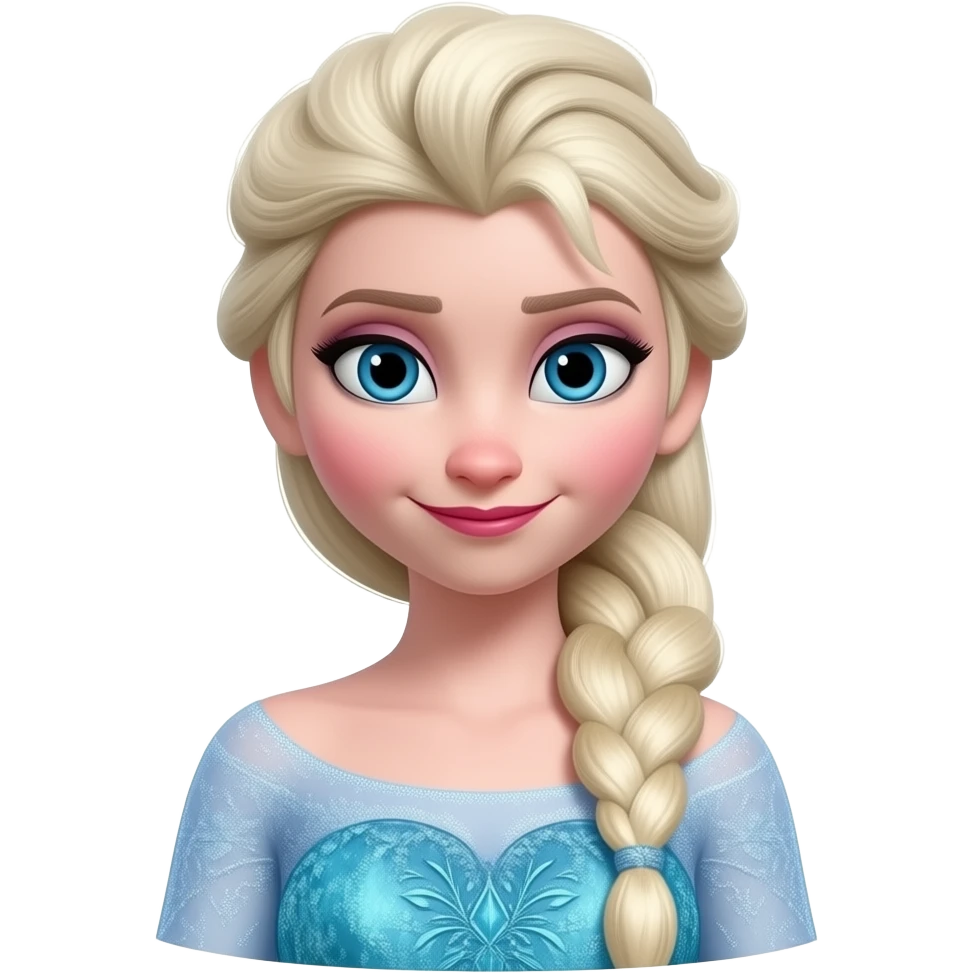 Olaf from frozen emoji