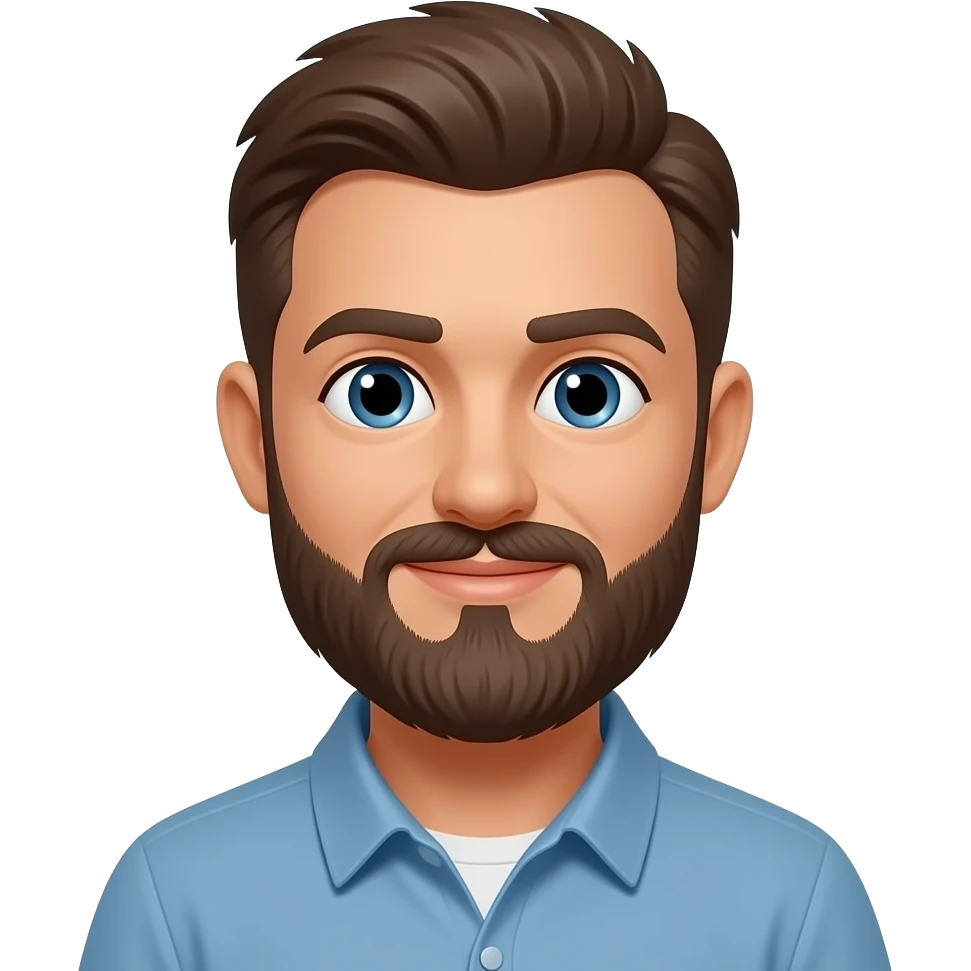 Erstelle ein Emoji von einem Mann mit Bart emoji